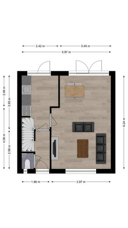 Willem Knuttelstraat 39 Floorplan Blur 0