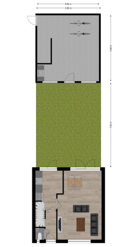 Willem Knuttelstraat 39 Floorplan Blur 2