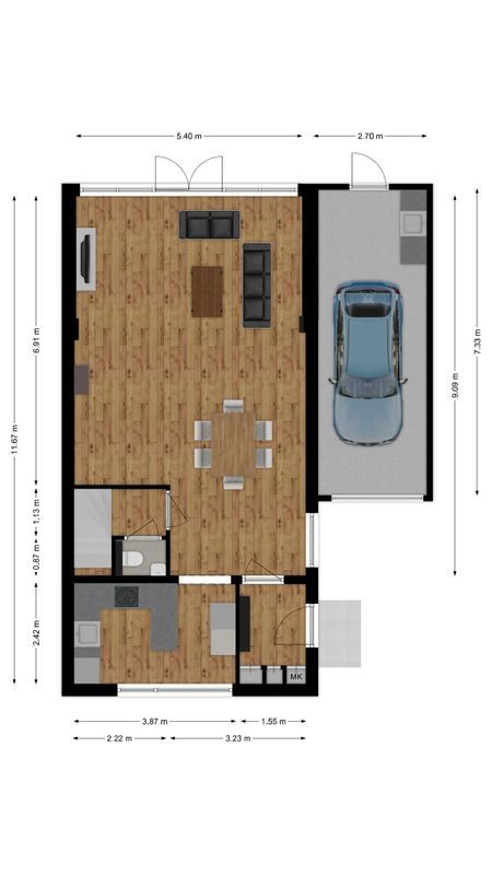 Distelbergstraat 20 Floorplan Blur 1
