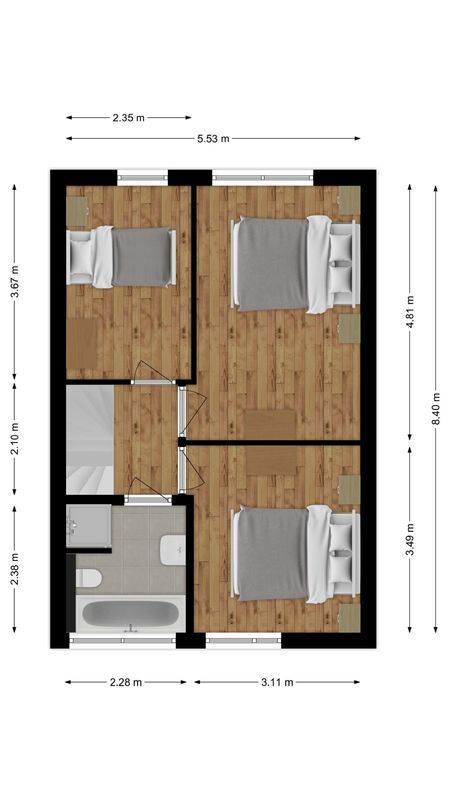 Distelbergstraat 20 Floorplan Blur 2