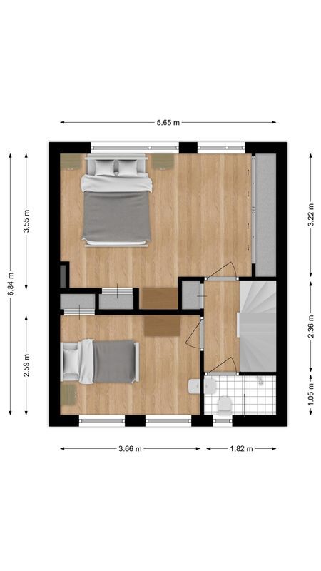 Mercuriusstraat 14 Floorplan Blur 2