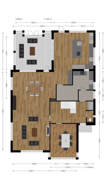 Volkelstraat 10 Floorplan Blur 0