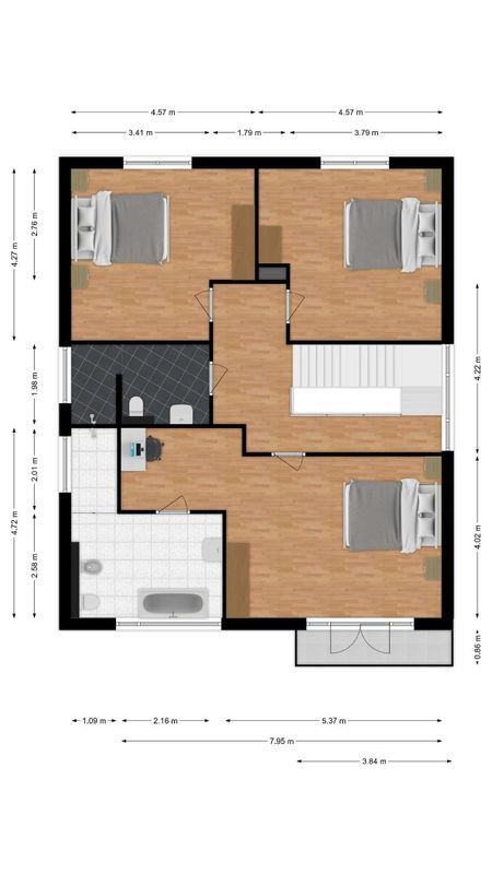 Volkelstraat 10 Floorplan Blur 2