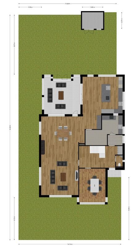 Volkelstraat 10 Floorplan Blur 3