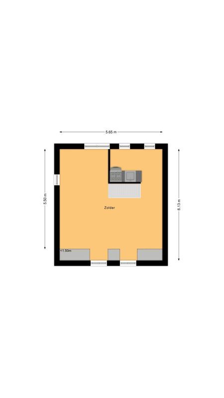 Raadhuisstraat 3 Floorplan Blur 3
