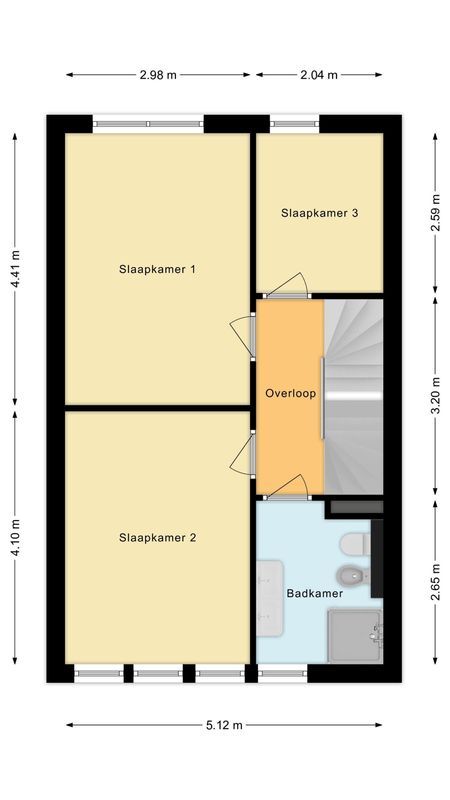 Cellostraat 19 Floorplan Blur 1