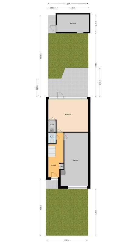 Beringstraat 85 Floorplan Blur 3