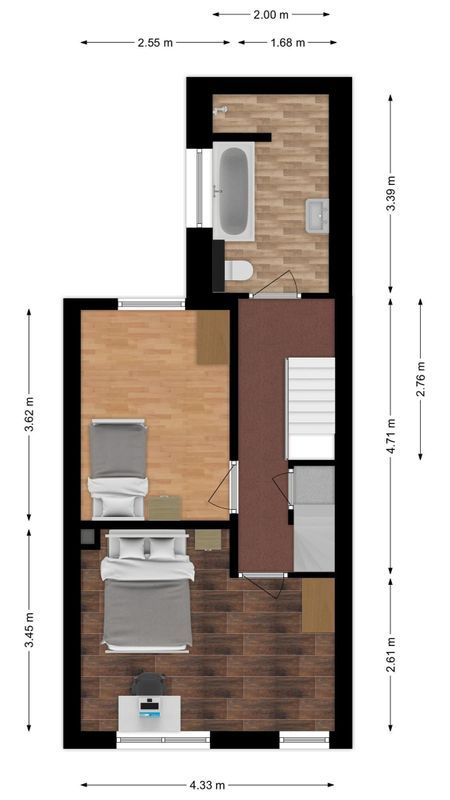Merodeplein 32 Floorplan Blur 1