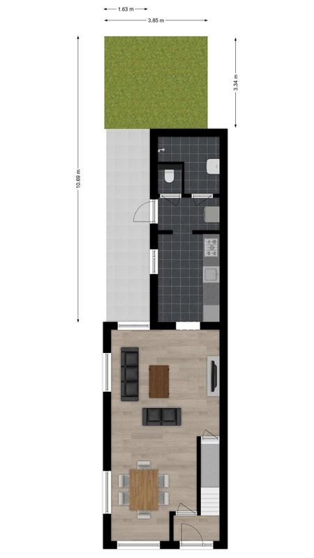 Kasteeldreef 82 Floorplan Blur 2