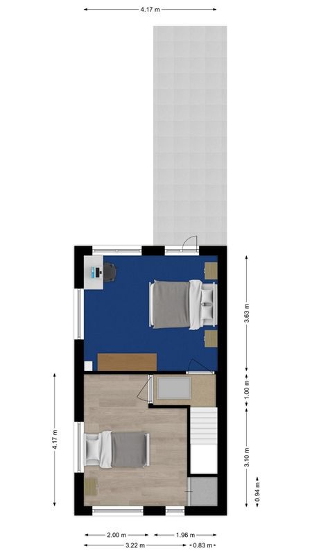 Kasteeldreef 82 Floorplan Blur 1