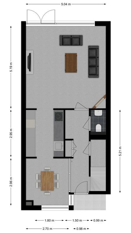 Ankeveenstraat 60 Floorplan Blur 1