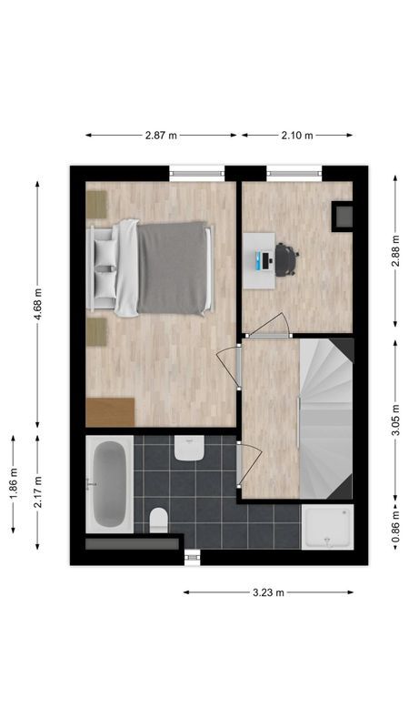Ankeveenstraat 60 Floorplan Blur 2