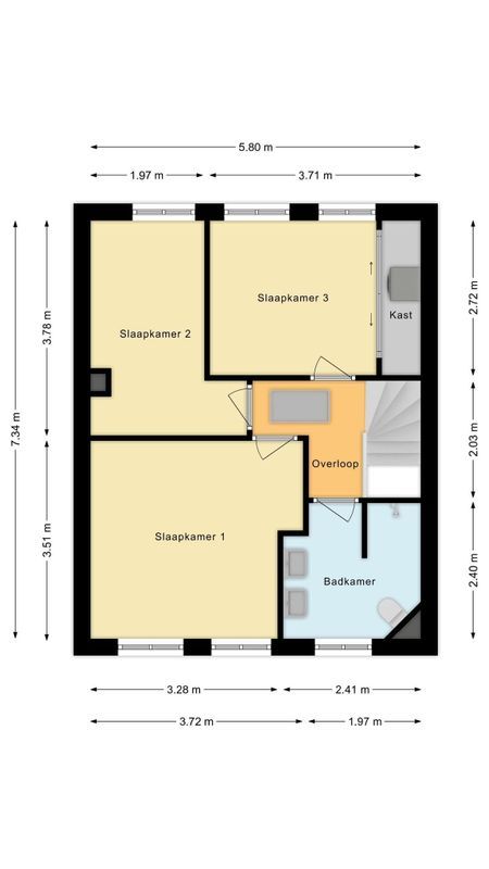 Pluvierstraat 15 - A Floorplan Blur 1