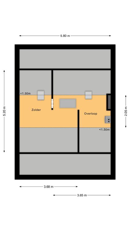Pluvierstraat 15 - A Floorplan Blur 2