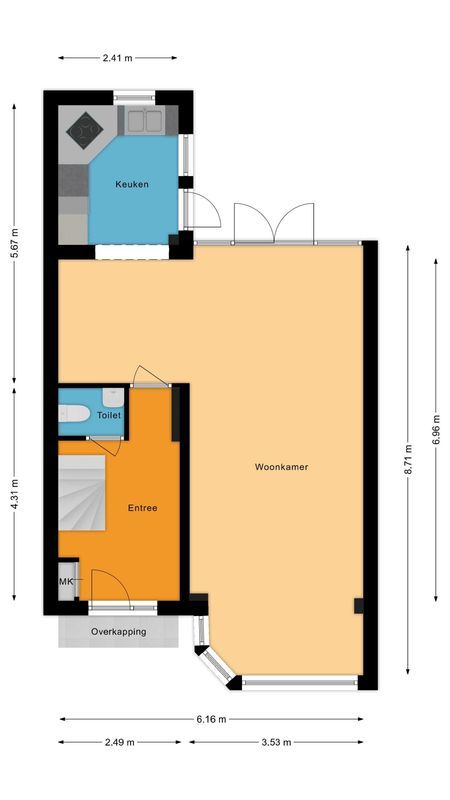 Noorderlaan 37 Floorplan Blur 1