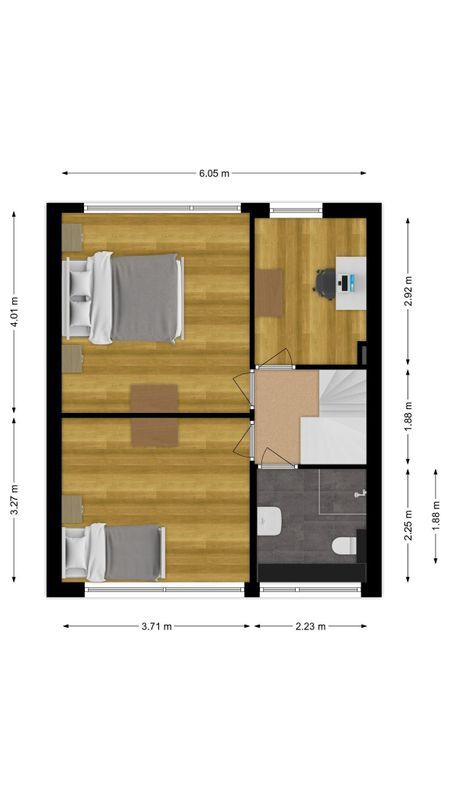 Mahlerstraat 77 Floorplan Blur 1