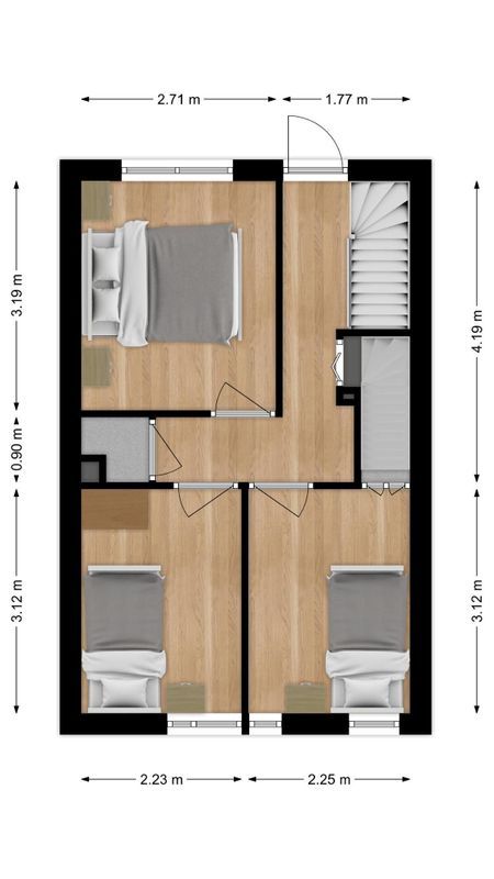 Sint Janstraat 5 Floorplan Blur 1