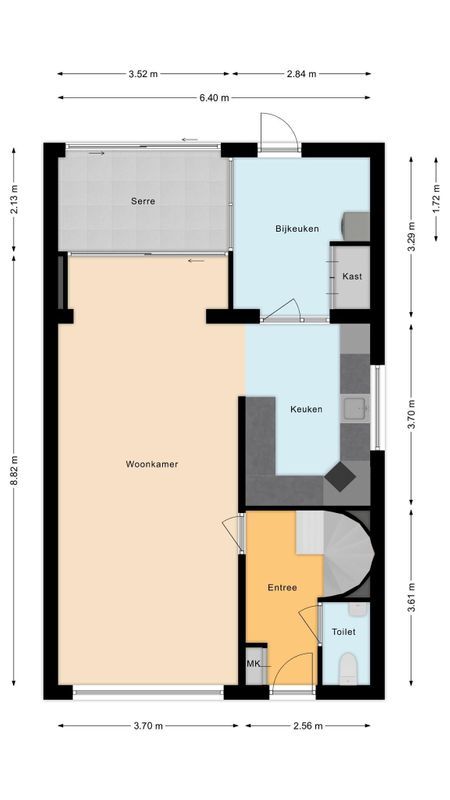 Rembrandtlaan 30 Floorplan Blur 1