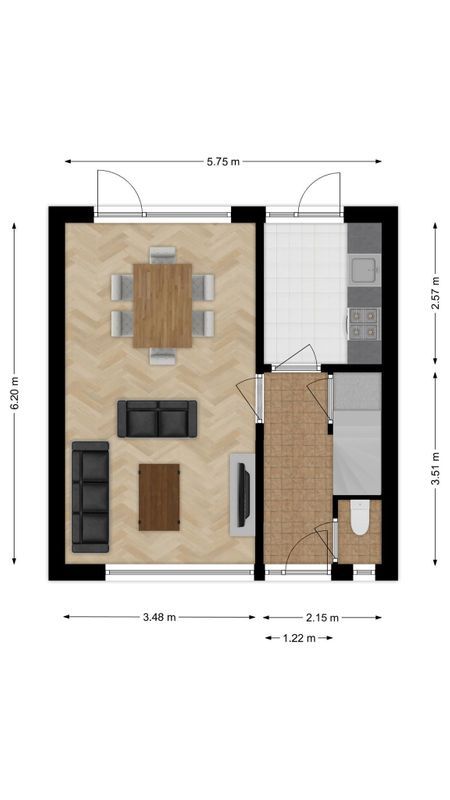 Kruisherenstraat 25 Floorplan Blur 0