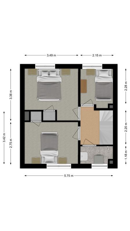 Kruisherenstraat 25 Floorplan Blur 1