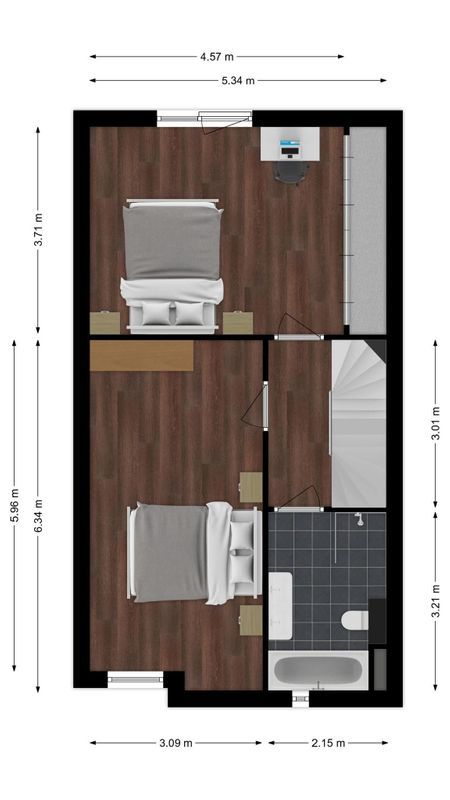 Loudonstraat 7 Floorplan Blur 1