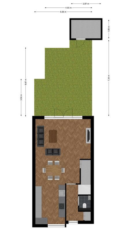 Loudonstraat 7 Floorplan Blur 2