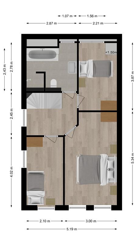 Hornstraat 23 Floorplan Blur 1
