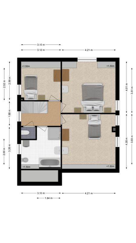 Donatusstraat 25 Floorplan Blur 1