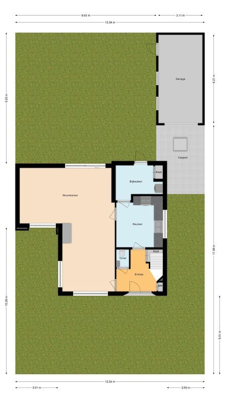 Nassaulaan 70 Floorplan Blur 3