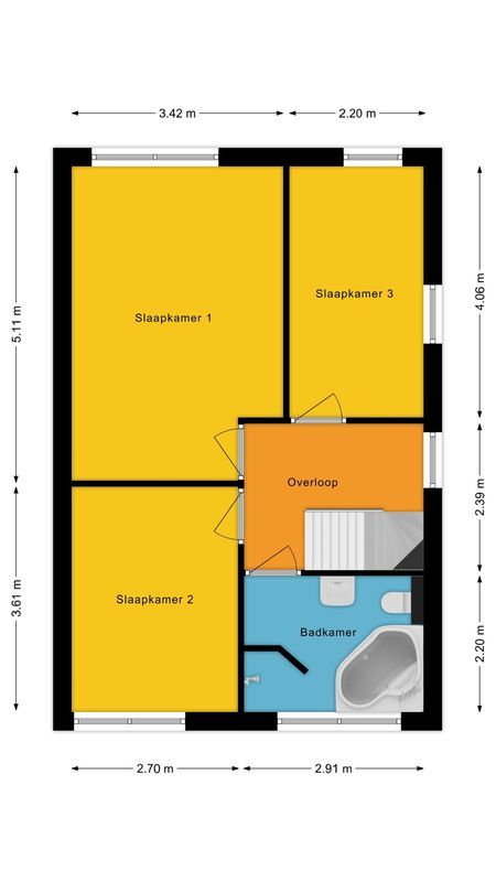 Marnix Gijsenstraat 14 Floorplan Blur 1