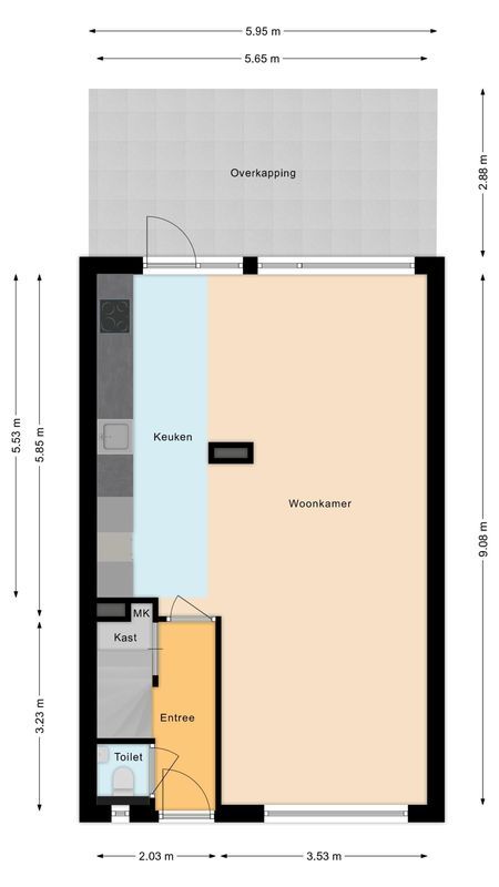 Polanenhof 6 Floorplan Blur 1