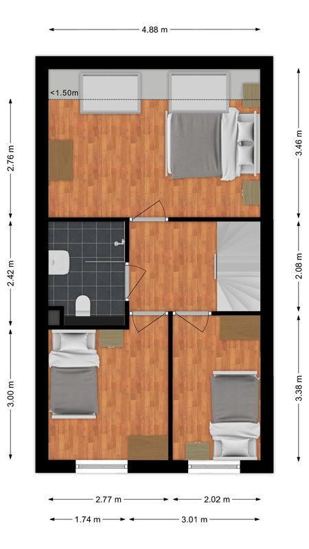 Riethovenerf 29 Floorplan Blur 2