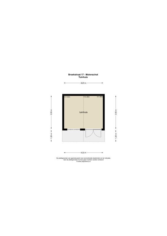 Broekstraat 17 Floorplan Blur 2
