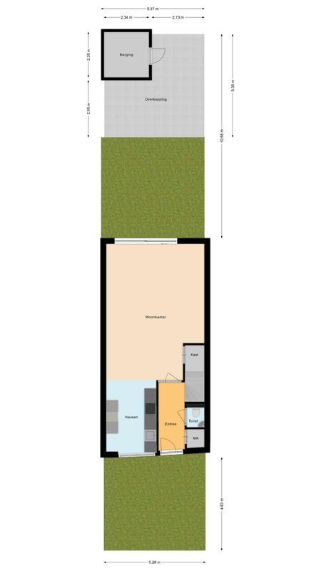 Anna Marie van Schurmanstraat 25 Floorplan Blur 3