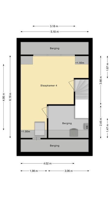 Anna Marie van Schurmanstraat 25 Floorplan Blur 2