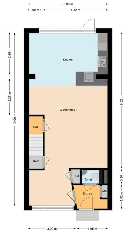 Clara Wichmannstraat 18 Floorplan Blur 0