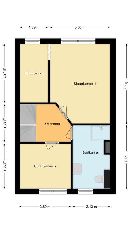 Clara Wichmannstraat 18 Floorplan Blur 1