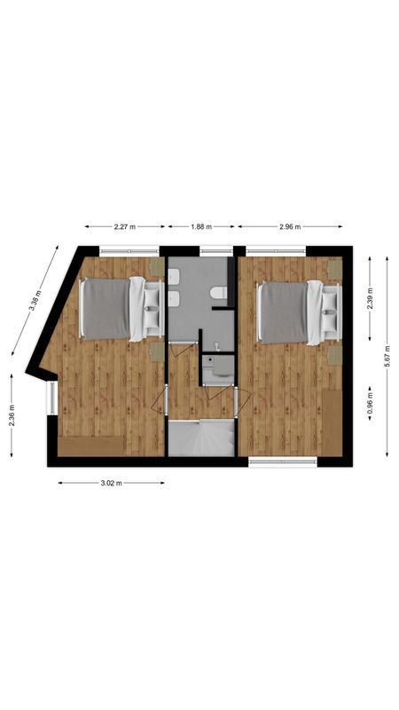 Munnekeburenstraat 142 Floorplan Blur 1