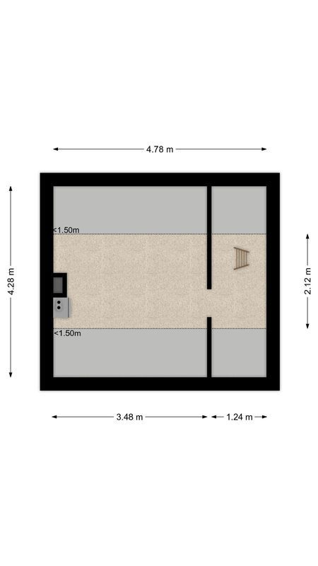 Bloemfonteinstraat 3 Floorplan Blur 3
