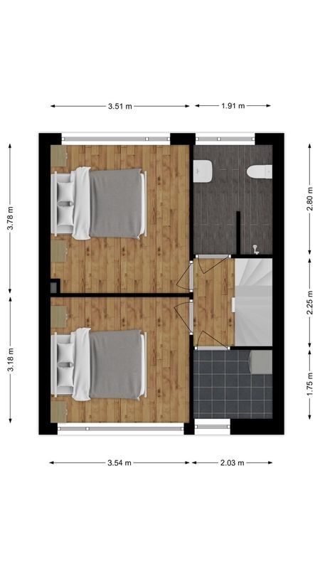Berndijksestraat 97 Floorplan Blur 1