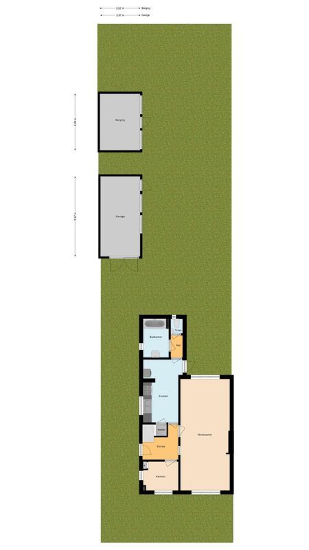 Lange Wagenstraat 26 Floorplan Blur 3