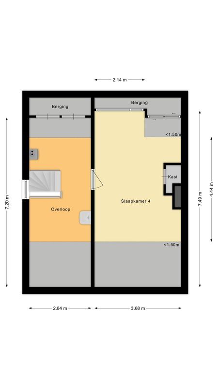 Lange Wagenstraat 26 Floorplan Blur 4