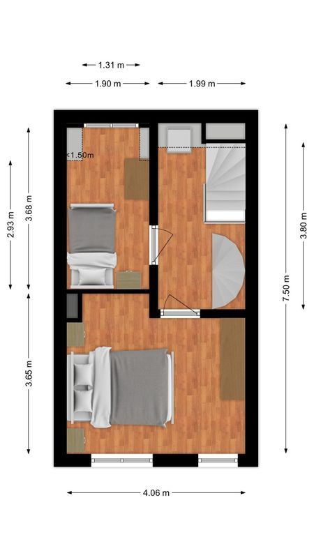 Lindenstraat 9 Floorplan Blur 1