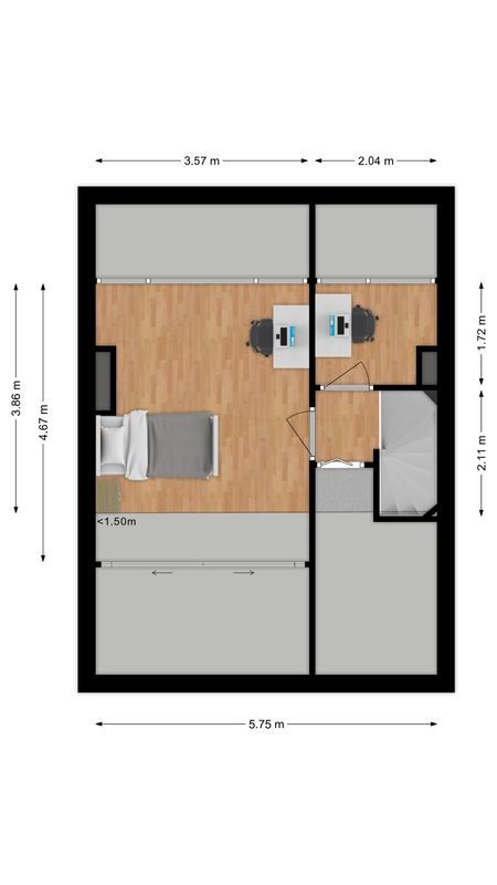 Frans Erensstraat 22 Floorplan Blur 4