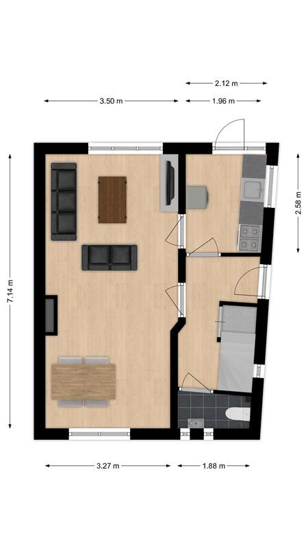Outshoornstraat 18 Floorplan Blur 0