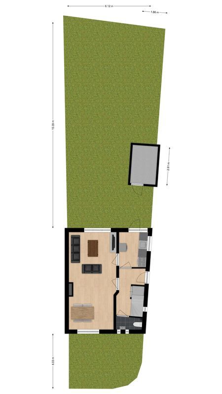 Outshoornstraat 18 Floorplan Blur 2