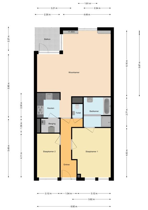 Wilhelminaplein 55 Floorplan Blur 0