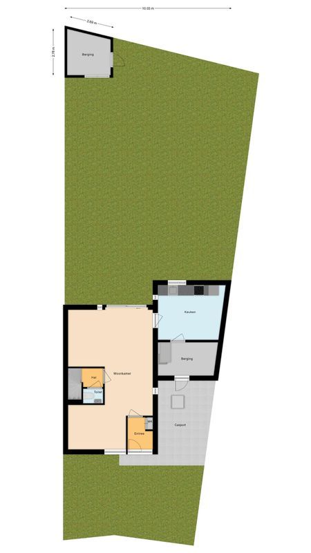 van Brederodestraat 14 Floorplan Blur 2
