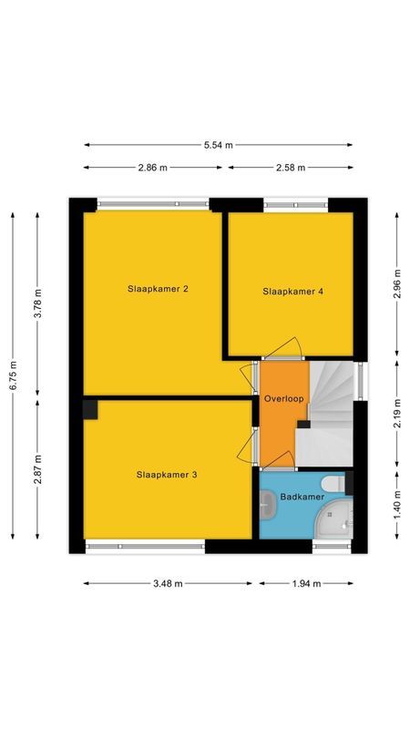 Abdis van Thornstraat 63 Floorplan Blur 2