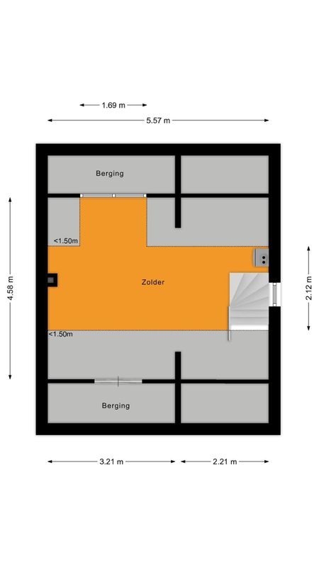 Abdis van Thornstraat 63 Floorplan Blur 3